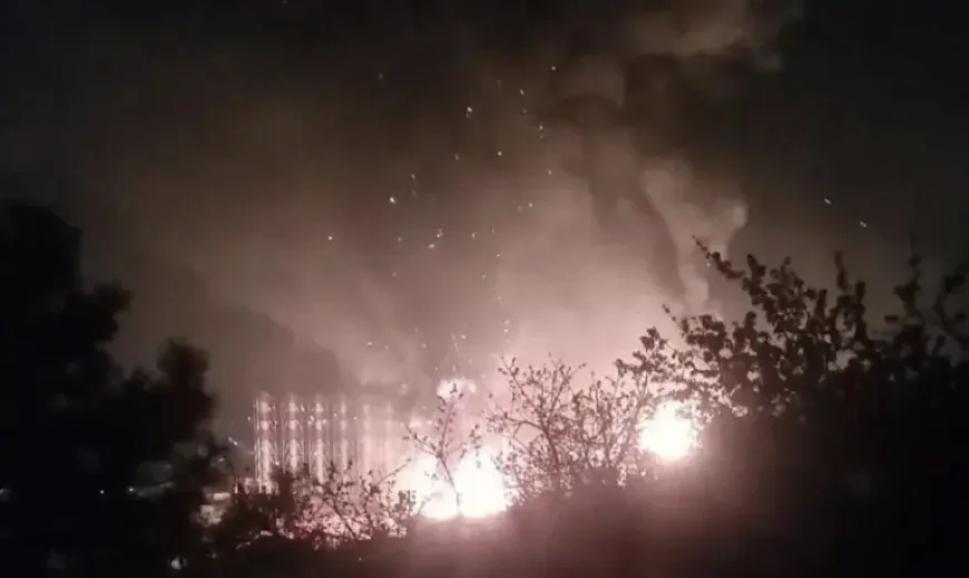 Tuapse Oil Refinery Drone Strike Triggers Fire and Evacuation in Southern Russia