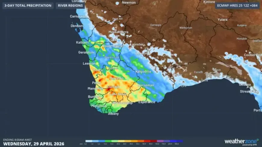 Temperature turns Perth’s rainfall outlook into a water warning, not just a weather story