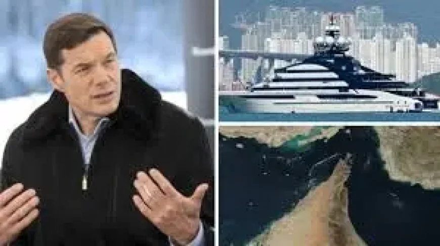Superyacht Crosses the Strait of Hormuz as a Blockade Tightens