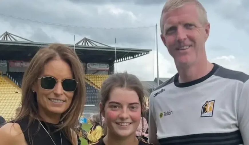 Henry Shefflin as his daughter follows in his famous footsteps