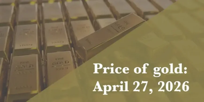 Gold Price April 27 2026 Holds at $4,702 as Traders Watch the Day’s Narrow Spread