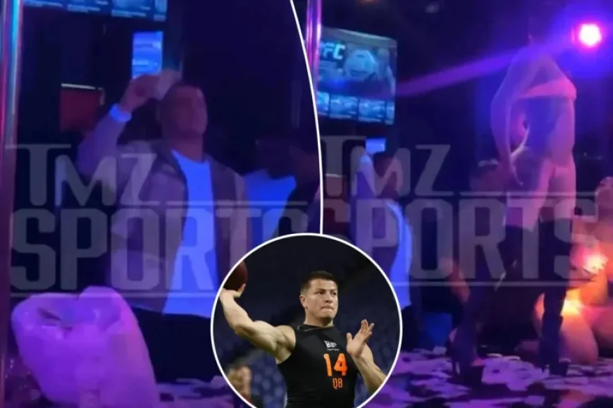 Diego Pavia Spotted at Strip Club Ahead of 2026 NFL Draft