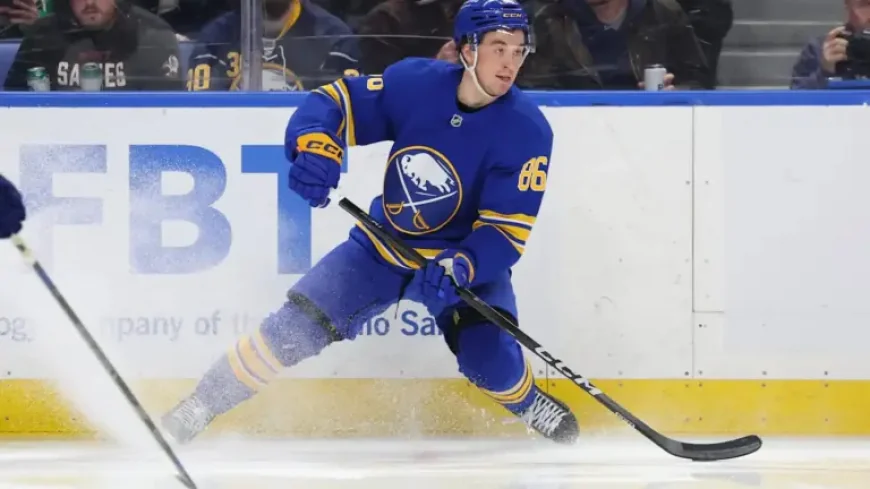 Noah Ostlund gives Sabres a human spark in the search to end a power play drought