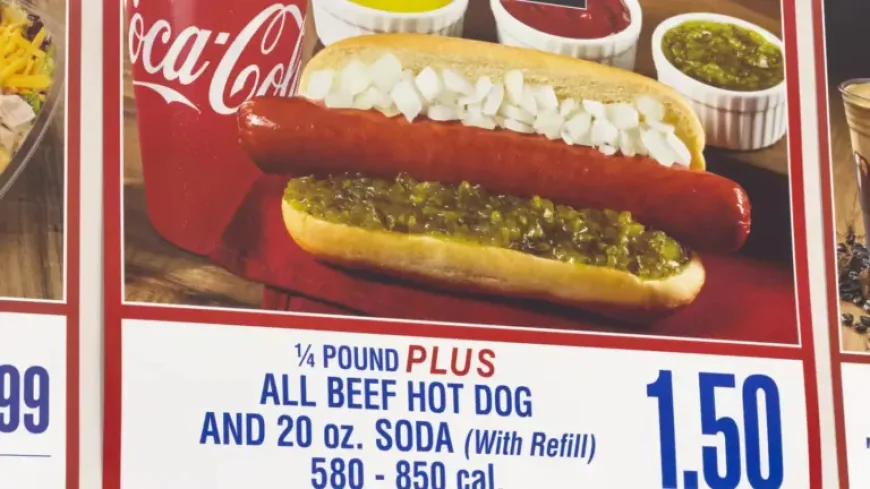 Costco Hot Dog change sparks debate over new water option