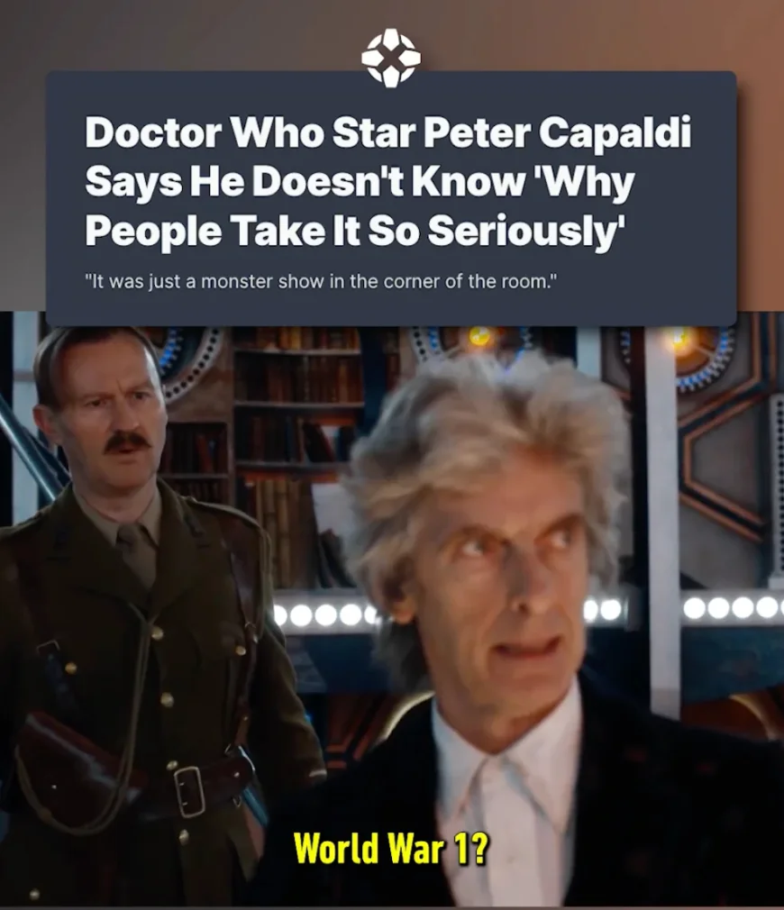 Peter Capaldi Says Doctor Who Grew Too Big, Too Important