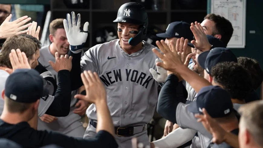 Judge, Rice and Chisholm Power Yankees Past Rangers 4-2 — Yankees Vs Rangers