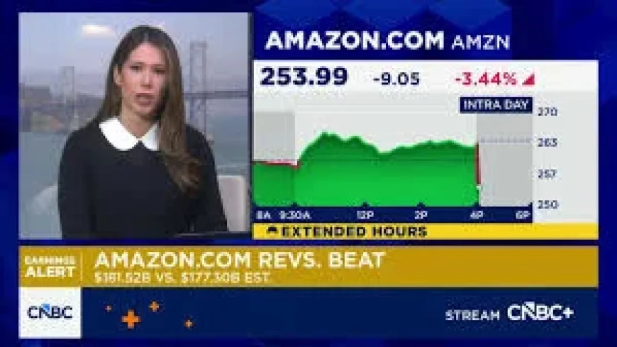 Amazon Share Price Jumps as AWS Revenue Grows 28%