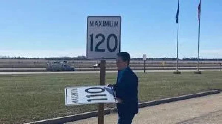Alberta Starts 120 km/h Speed Limit Test on Highway 2