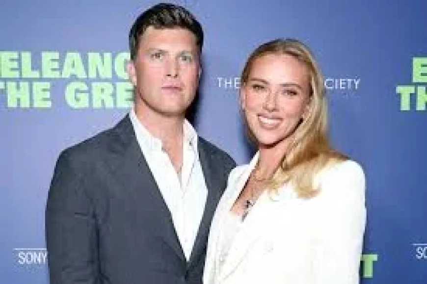 Colin Jost Says Scarlett Johansson Texted “We?” Over $280,000 Ferry