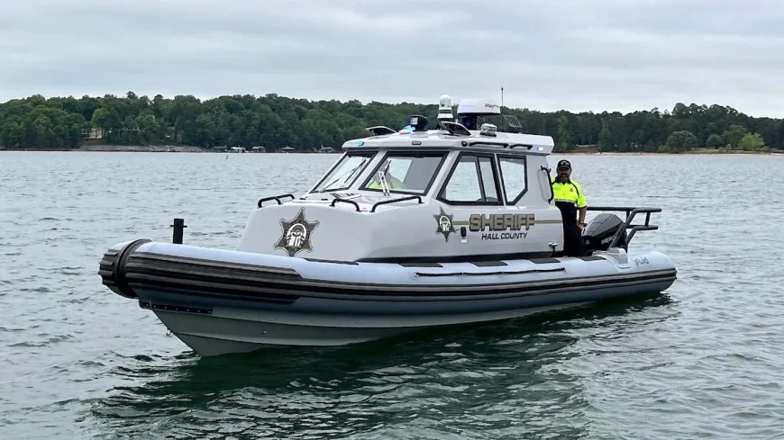 Hall County launches Lake Lanier patrols with $280,000 boat