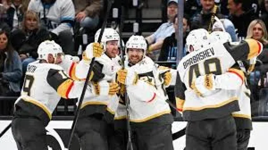Shea Theodore Lifts Golden Knights Past Mammoth 5-4 in OT — Mammoth Vs Golden Knights