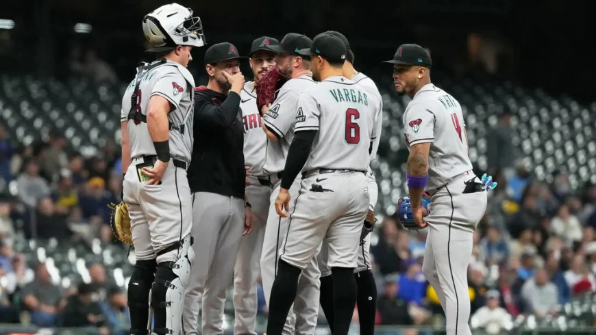 Sal Frelick Powers Brewers Score in 13-2 Win Over Diamondbacks