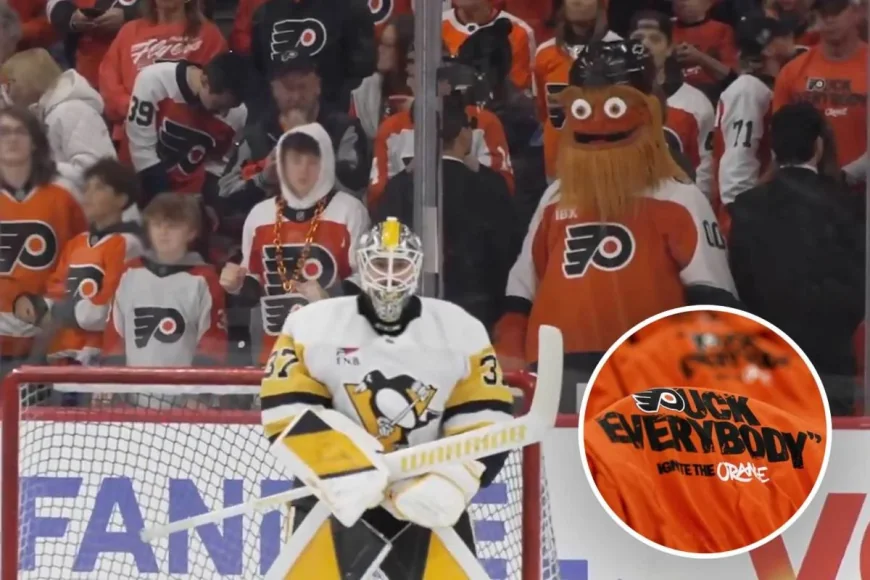 Evgeni Malkin Gets Philly Taunt Before Penguins Arrive
