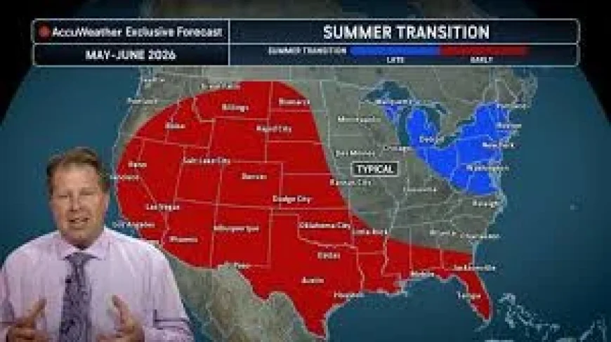 Accuweather forecasts 2026 heat, tornadoes, derechos, flash floods