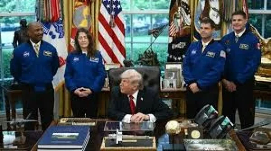 Trump Hosts Artemis 2 Crew in Oval Office After Record Flight