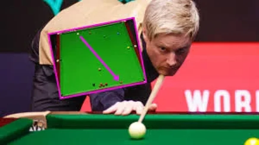 John Higgins Levels 4-4 in Snooker Semi Finals