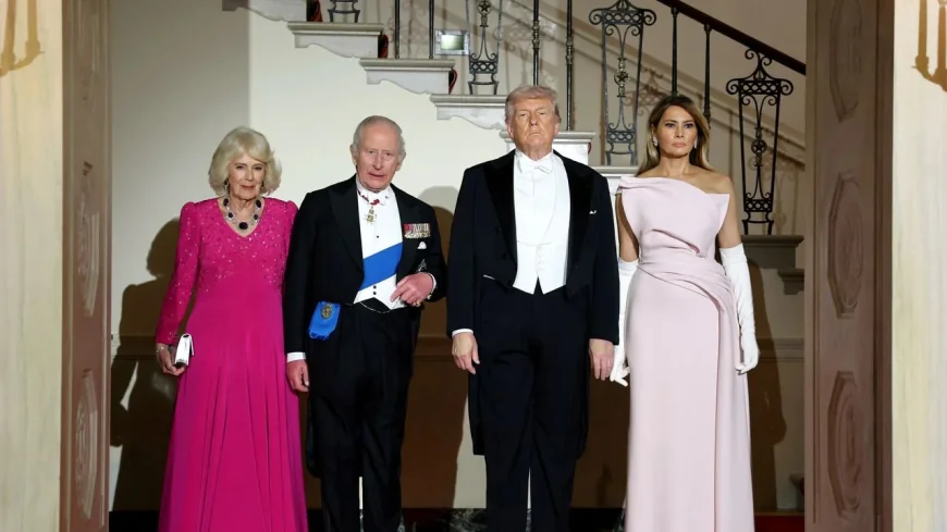 Melania Trump Queen Camilla Gift: Dior Gown Anchors White House Dinner