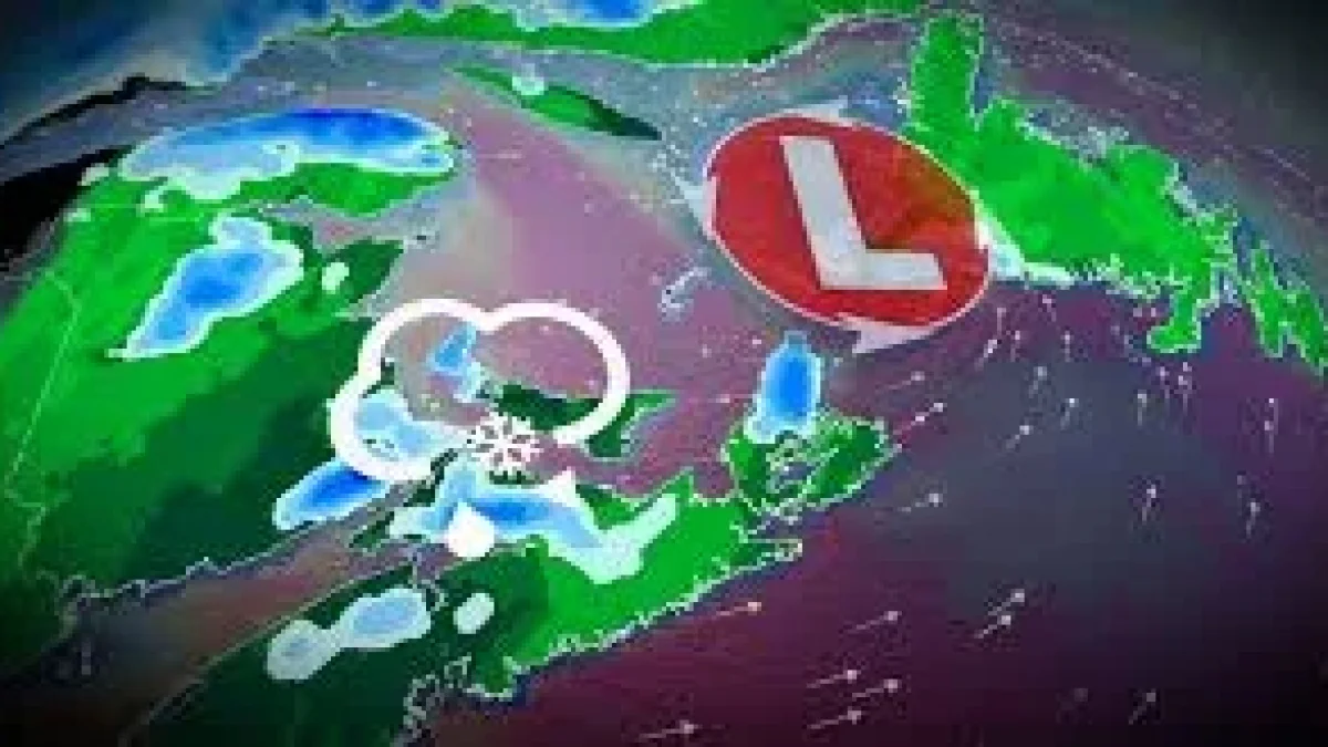 Rare May Nor'easter Pummels Maritimes with Rain, Gusts and Snow