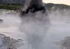 Yellowstone Explosion: Black Diamond Pool erupts twice in 2 days