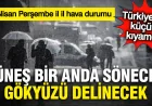 Meteoroloji 25 il için uyardı, Yarınki Hava Durumu değişti
