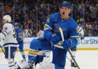 Dylan Holloway Wants to Stay With Blues Long Term