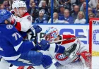 Hutson Lifts Canadiens Past Lightning 3-2 in Game 3