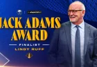 Lindy Ruff Named Jack Adams Finalist for Fifth Time