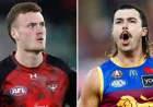 Nik Cox Returns After 630 Days as Essendon Vs Brisbane Starts