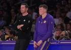 Dalton Knecht Scores 5 in 7:25 as Lakers Lose Game 4