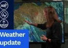 BoM Forecasts Rain for Southeast Australia Rain Forecast as Cold Front Arrives