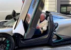 Jeremy Clarkson Spotted in Aston Martin Valhalla on London Street