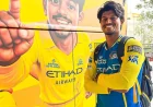 Ramakrishna Ghosh Makes CSK Debut Against MI at Chepauk