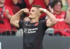 Patrik Schick nets three as Leverkusen beat Leipzig 4:1 — Bundesliga