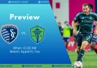 Sporting KC Prepares For Seattle Sounders At Sporting Park — Seattle Sounders Vs Sporting Kc