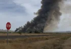 Buckeye Fire closes State Route 85 after six-acre brush blaze