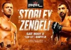 Storley vs. Zendeli Headlines Pfl Sioux Falls at Sanford Pentagon