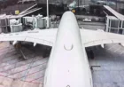 China Eastern Airlines flight hits jet bridge at Shanghai Hongqiao