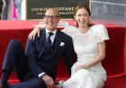 Matt Damon Joins Emily Blunt and Stanley Tucci at Walk of Fame Ceremony