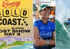 Stephanie Gilmore Reaches First Women’s Semifinal on Gold Coast
