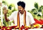 Tvk Vijay Trails in Perambur During First Electoral Contest