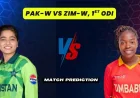 Pakistan Women Vs Zimbabwe Women Opens 1st ODI in Karachi