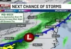 Whio Weather: Surface Low Could Bring 70s, Showers Wednesday