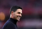 Arteta Everton Watch as Arsenal Lead 3-0 Fulham and Go Six Clear