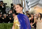 Hailey Bieber Met Gala Look Features 24-Karat Gold Bustier
