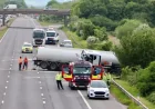 M5 Closed After Tanker Crash Between J22 and J23