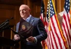 Appeals court questions Hegseth bid to punish Mark Kelly