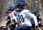 Bears waive Zah Frazier after rookie season loss