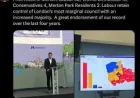 Rowenna Davis campaigns in Croydon town centre for Croydon Council Elections 2026