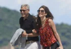 Amal Clooney Docks in Saint-Tropez for George Clooney 65th Birthday Celebration