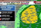 Severe Thunderstorm Watch Covers Oklahoma City in Okc Weather Alert